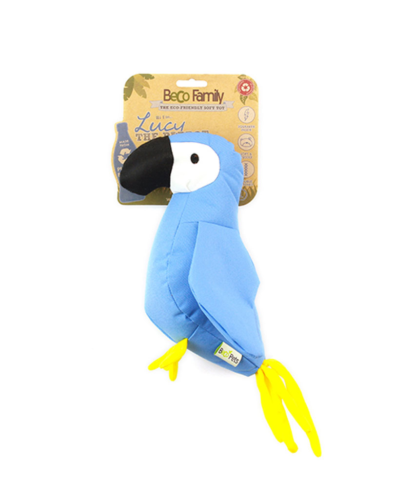 Dog Cuddly Parrot Soft Toy
