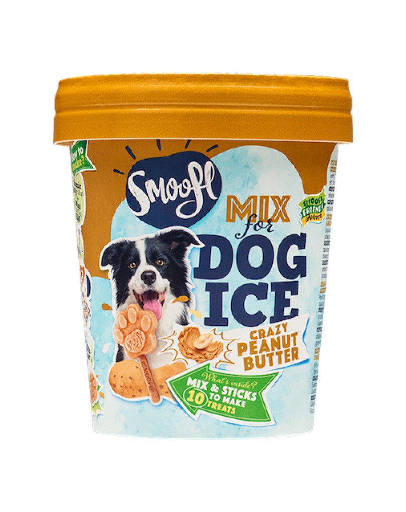 Smoofl Peanut Butter Mix for Dog Ice