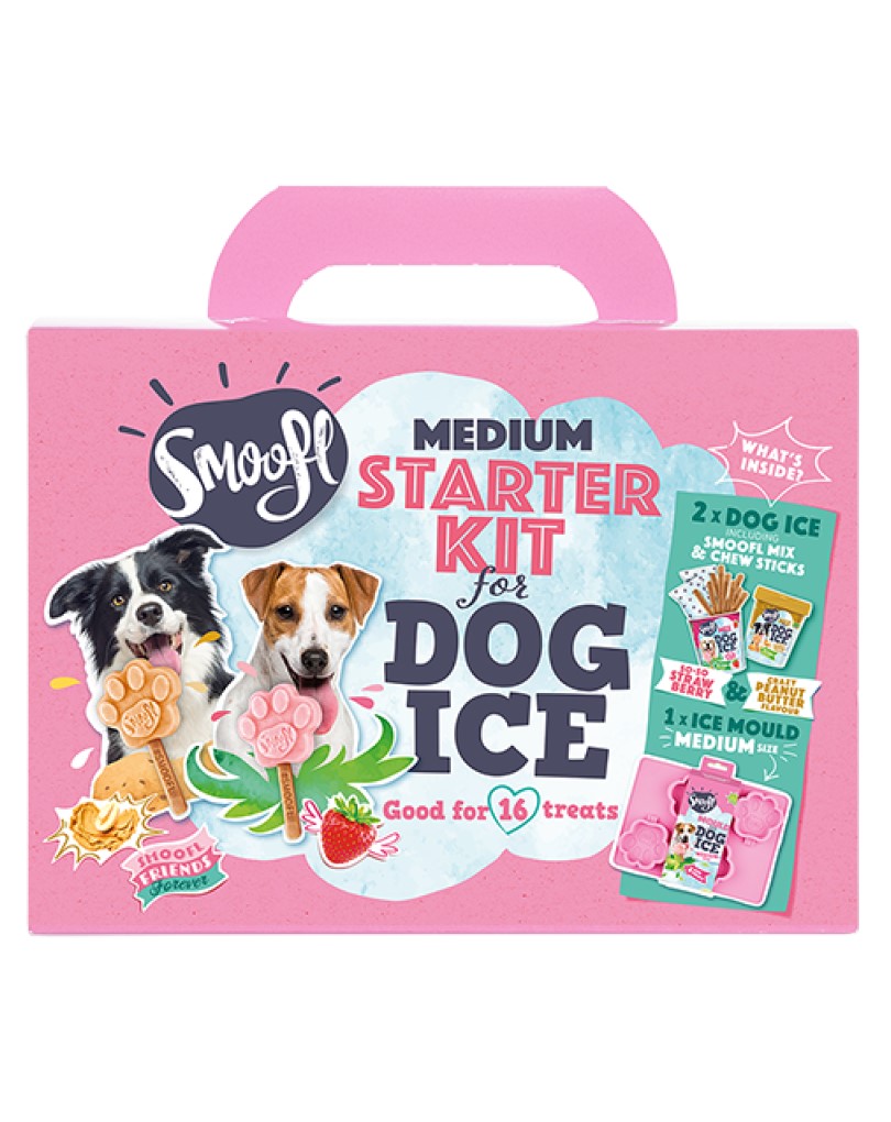 Smoofl Starter Kit Mix for Dog Ice - Medium