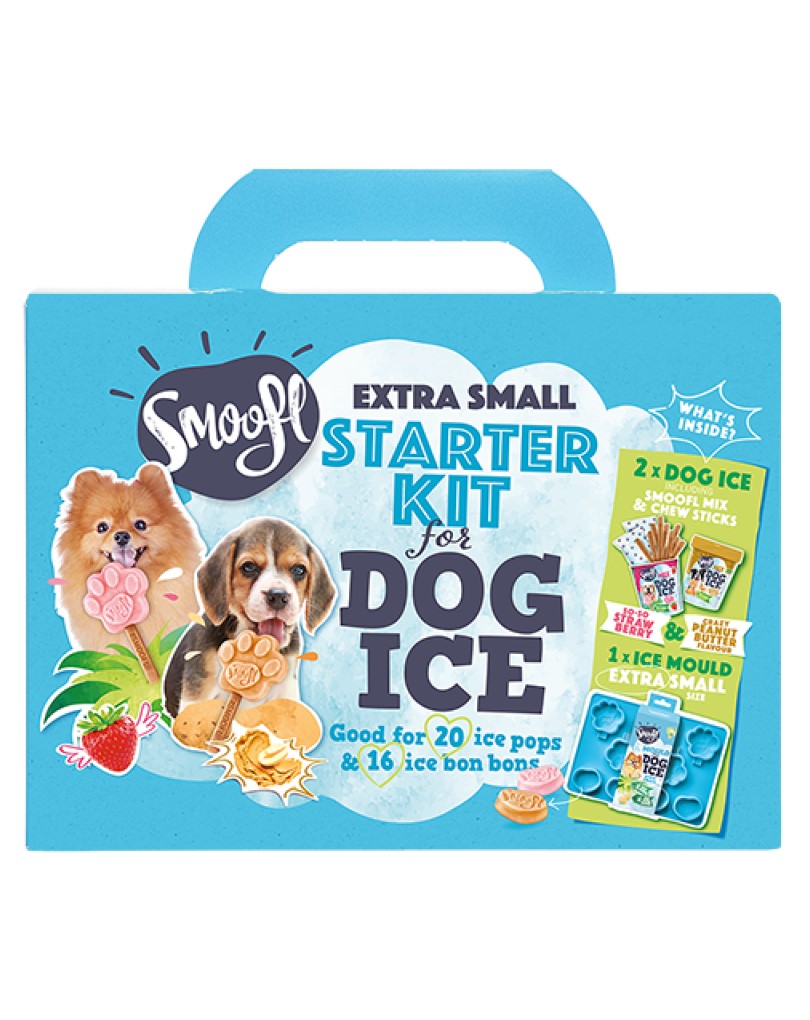 Smoofl Starter Kit Mix for Dog Ice - Extra Small
