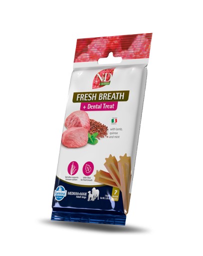 Dental Treat Fresh Breath Lamb Medium & Maxi 100g