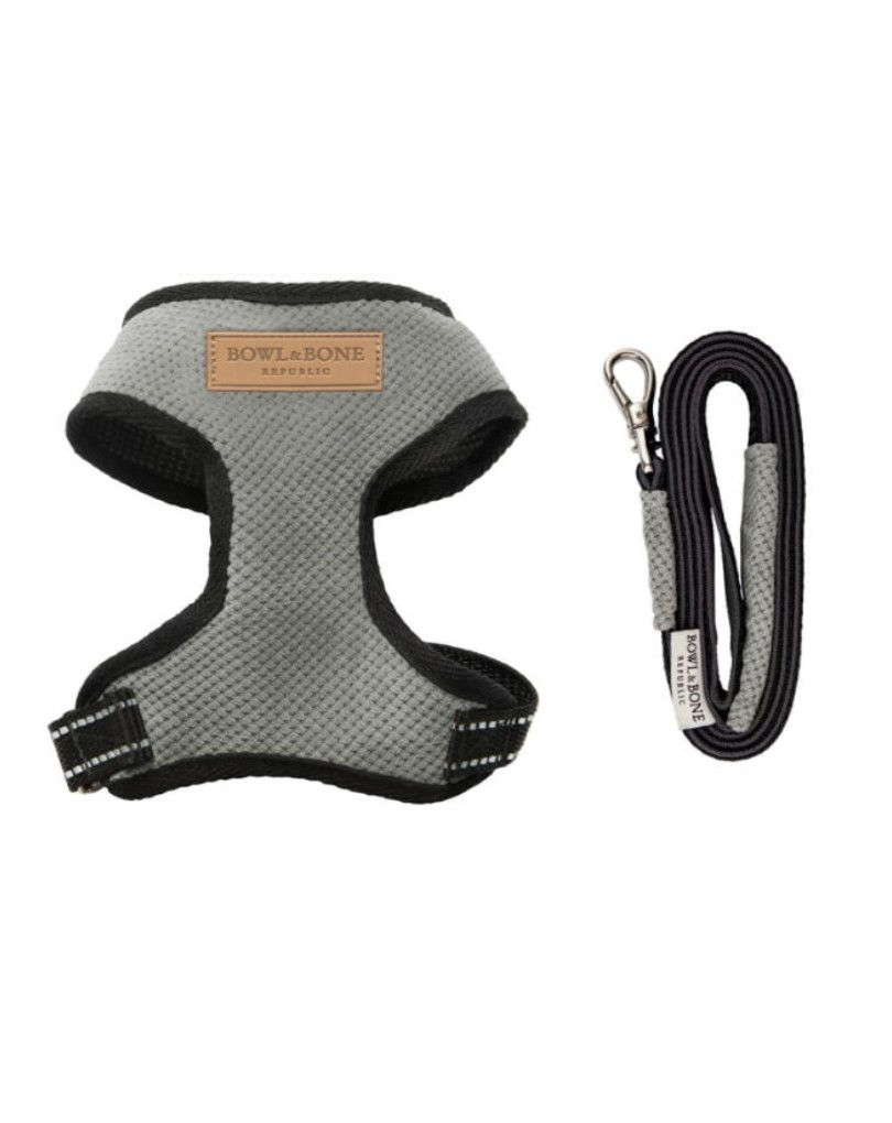 Dog Harness Candy Grey