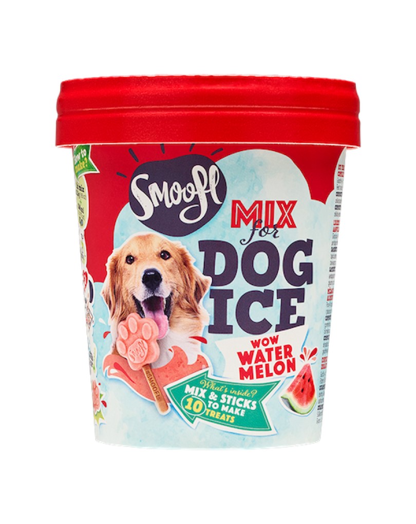 Smoofl Watermelon Mix for Dog Ice