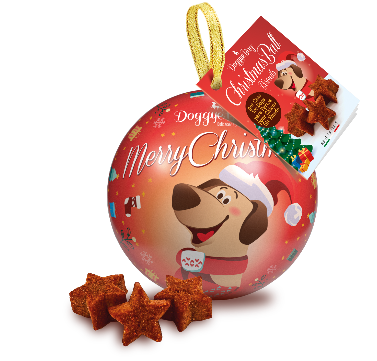 Doggye Bag Christmas Ball 90g