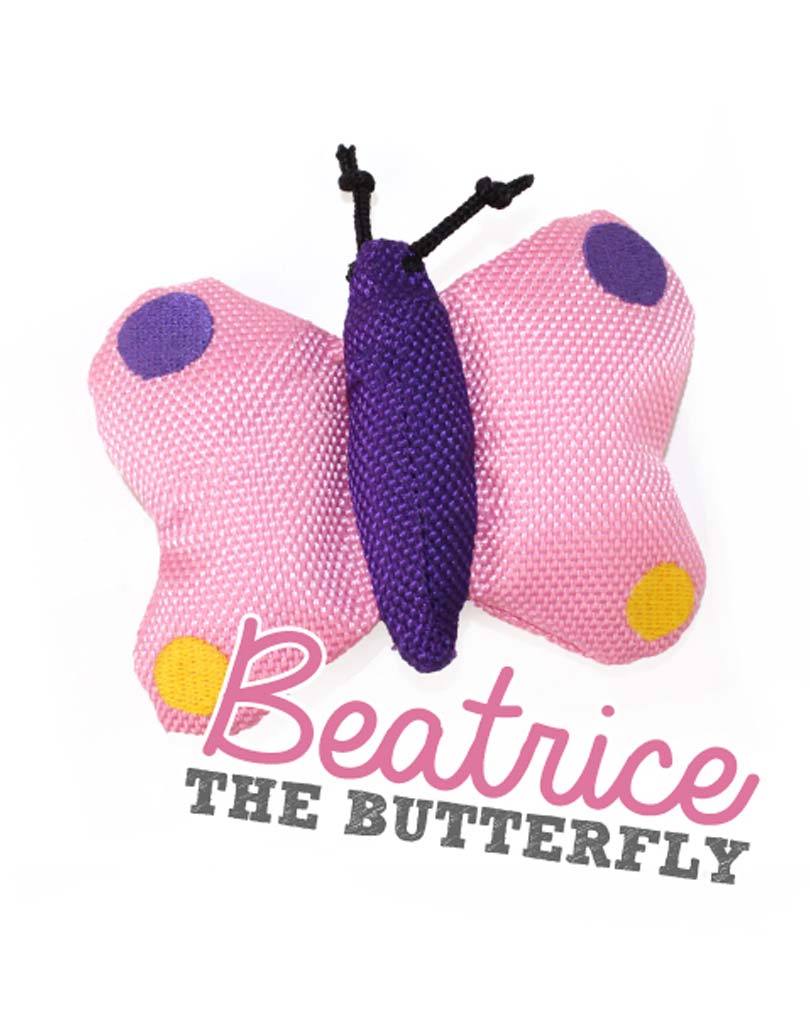 Catnip Wand Butterfly Toy